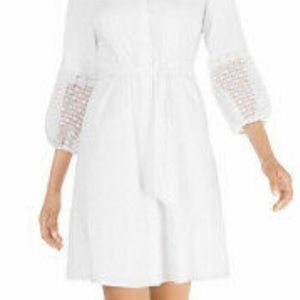 NEW White Dress with Beautiful Sleeves